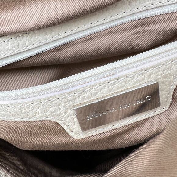 Banana Republic Handbag Woven Cotton Textile Handle Bag Resort Beach - Picture 2 of 11